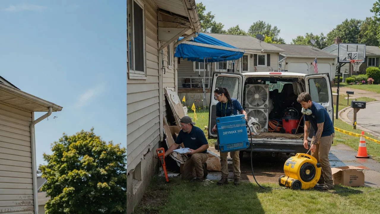 Ceiling Leak Cleanup in Coal City, IN near me