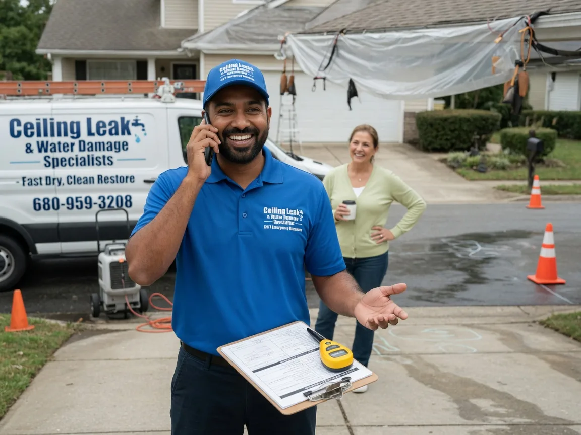 Ceiling Leak Cleanup Coal City, IN FAQs